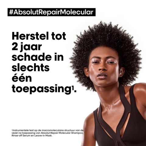 L'Oréal Professionnel - Absolut Repair Molecular - Herstellende Shampoo - Voor Beschadigd Haar