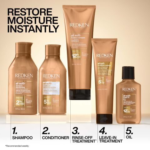 Redken - All Soft - Hydraterende Shampoo voor Droog Haar