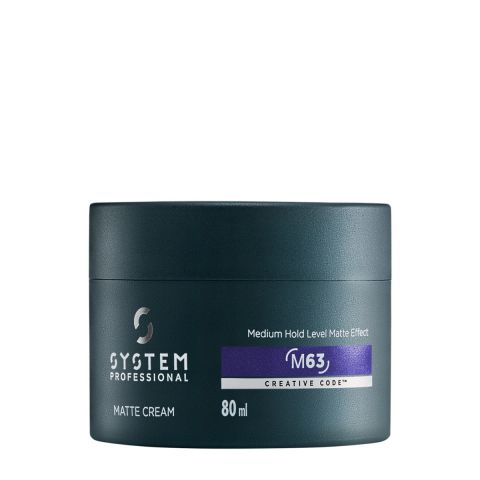 System Professional - System Man - Matte Cream M63 - 80 ml