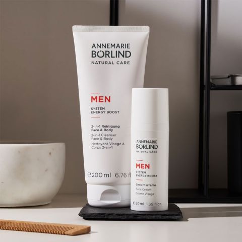 Annemarie Börlind - Men 2in1 Cleanser Face&Body - 200 ml