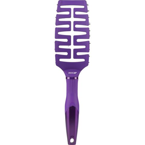 Max Pro - Detangler Brush - Blueberry Bliss