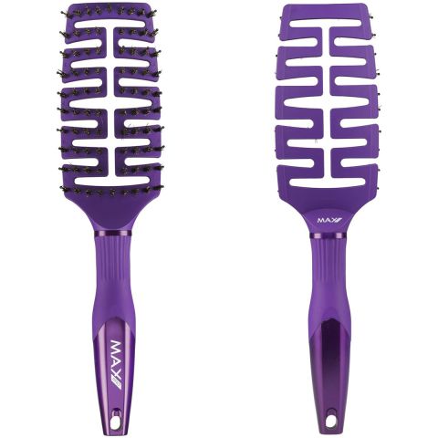 Max Pro - Detangler Brush - Blueberry Bliss