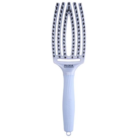 Olivia Garden - FingerBrush Boar&Nylon Polar Blue - New