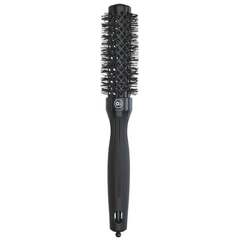 Olivia Garden - Expert Blowout Shine Black - 25 mm