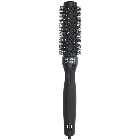 Olivia Garden - Expert Blowout Shine Black - 25 mm