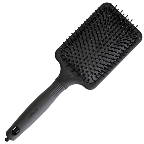 Olivia Garden - Expert Care Nylon Bristle Black - L