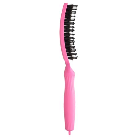 Olivia Garden - Fingerbrush Boar&Nylon - Pink Granita