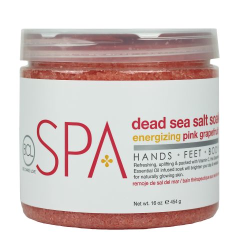 BCL SPA - Dead Sea Salt Soak Pink Grapefruit - 454 gr