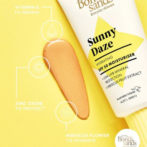 Bondi Sands - Sunny Daze SPF50 Moisturiser - 50 gr