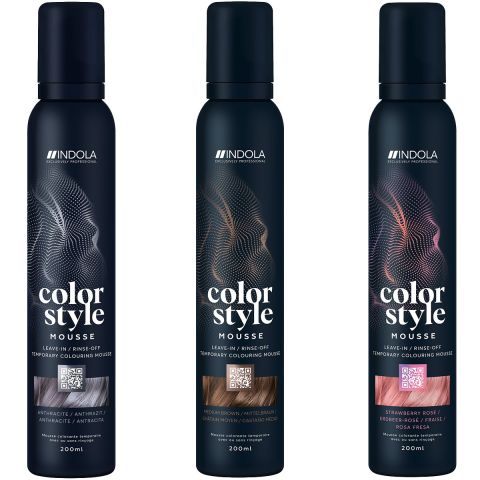 Indola - Color Style Mousse - Kleurmousse - 200 ml