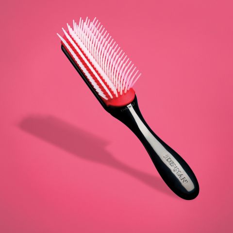 Denman - Medium 7 Row Styling Brush - Rood - D3