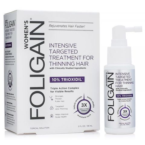 Foligain - Women - Intensive Targeted Treatment for Thinning Hair - 10% Trioxidil - 59 ml