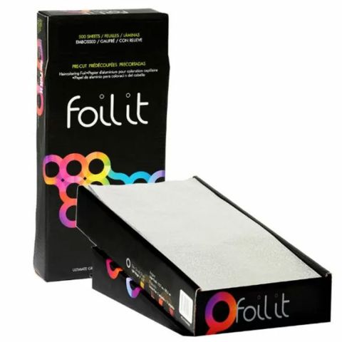 Framar - Star Struck Zilver Haarverf Folie Pop-up 500 Vellen - 13x30,5 cm