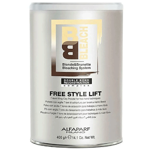 Alfaparf - BB Bleach - Free Style Lift - 7-Level Lifting Clay Powder for Free-Hand Techniques - 400 gr