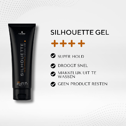 Schwarzkopf - Silhouette - Super Hold Gel - 250 ml