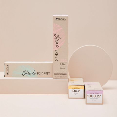 Indola - Blonde Expert - Highlift 100, 100+ & 1000, 1000+ Blend - 60 ml