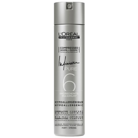 L'Oréal Professionnel - Infinium Strong Haarspray - Sterke fixatie voor een gevoelige hoofdhuid - 300 ml