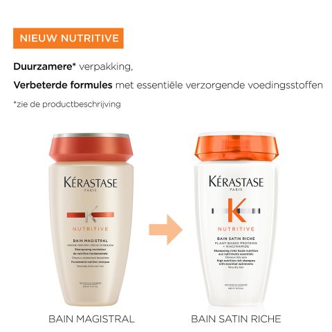 Kérastase - Nutritive - Bain Satin Riche - Shampoo Voor Zeer Droog Haar - 250 ml