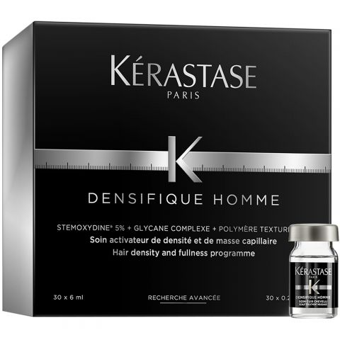 Kérastase - Densifique - Cure Homme - Haarkuur voor Dunner Wordend Haar - 30x6 ml