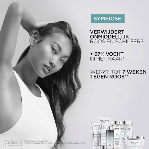 Kérastase - Symbiose -  Bain - Crème Anti-Pelliculaire - Anti-Roos shampoo droge hoofdhuid 250 ml