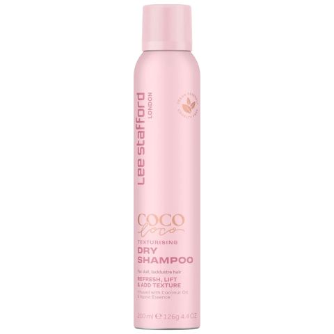 Lee Stafford - Coco Loco - Dry Shampoo - Droogshampoo voor Alle Haartypes - 200 ml