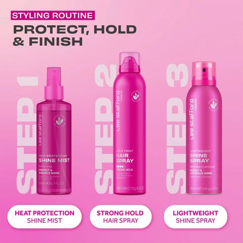 Lee Stafford - Original Heat Protection Shine Mist - Spray voor Hittebescherming - 200 ml