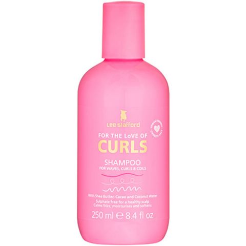 Lee Stafford - For The Love Of Curls - Vegan Shampoo voor Krullen, Golvend & Kroeshaar - 250 ml