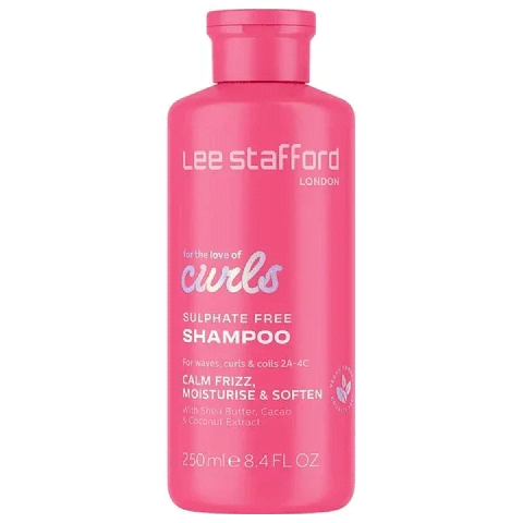 Lee Stafford - For The Love Of Curls - Vegan Shampoo voor Krullen, Golvend & Kroeshaar - 250 ml