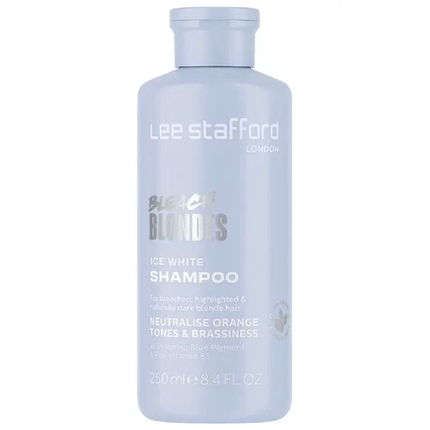 Lee Stafford - Bleach Blondes - Ice White - Shampoo voor Platinum Blond Haar - 250 ml