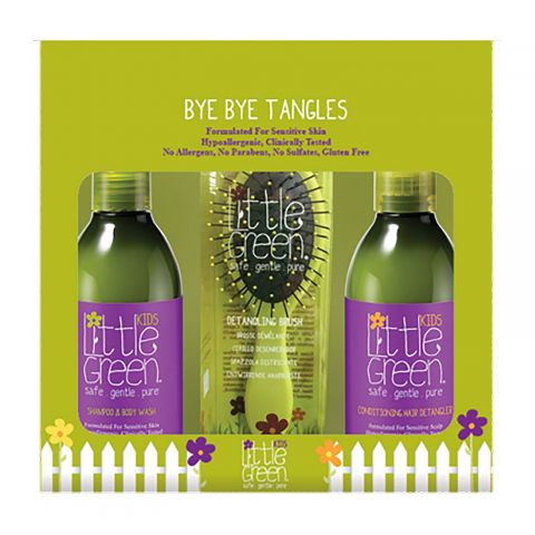 Little Green - Kids - Gift Set - Bye Bye Tangles (Met Borstel)