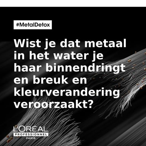 L'Oréal Professionnel - Serie Expert - Metal Detox -  Shampoo voor beschadigd haar