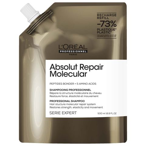 L’Oréal Professionnel - Absolut Repair Molecular Shampoo Refill - 500 ml