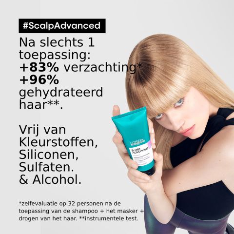 L'Oréal Professionnel - Scalp Advanced - Anti-Discomfort - Conditioner voor de gevoelige huid - 200 ml