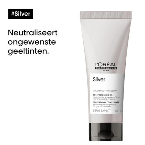 L'Oréal Professionnel - Série Expert - Silver Conditioner voor Wit en Grijs Haar - 200 ml