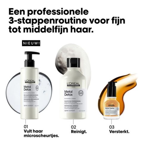 L'Oréal Professionnel - Serie Expert - Metal Detox - Voordeelset beschadigd haar