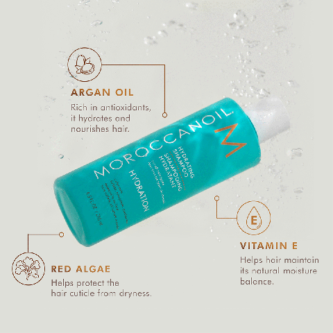 Moroccanoil - Hydrating Shampoo - Voor droog en futloos haar