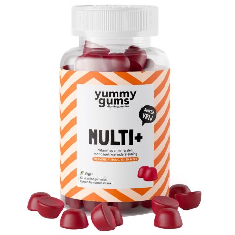 Yummygums - Multi+ Gummies - 120 stuks