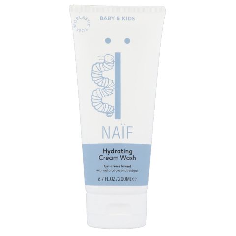 Naïf - Hydrating Cream Wash for baby & kids - 200 ml