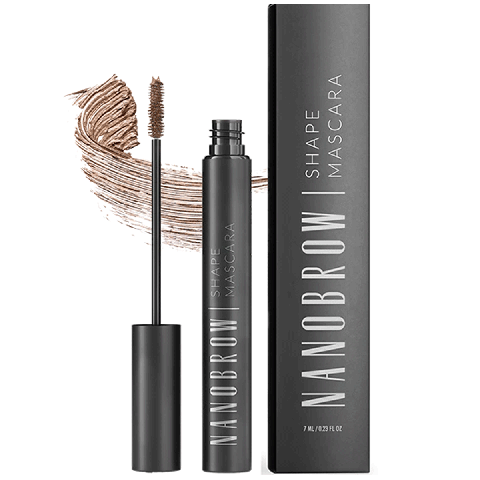 NanoBrow - Shape Mascara - Light Brown - 7 ml