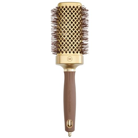 Olivia Garden - Blowout Straight - Wavy Gold & Brown - 50 mm