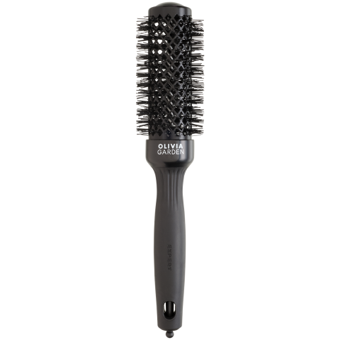 Olivia Garden - Expert Blowout Shine Wavy Black - 35 mm