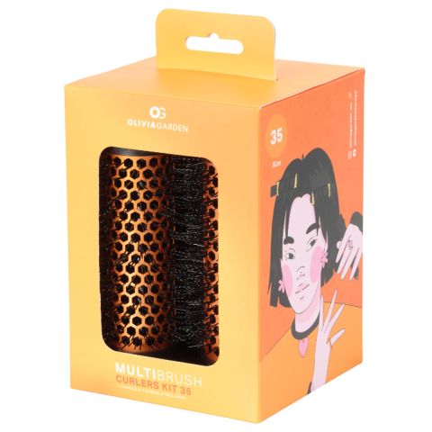 Olivia Garden - Multibrush Curlers Kit - 35 mm