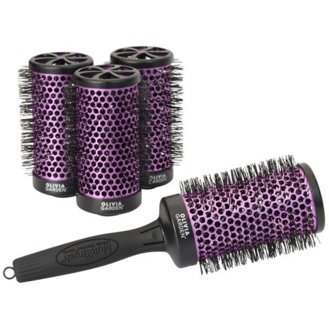 Olivia Garden - Multibrush Curlers Kit - 55 mm 