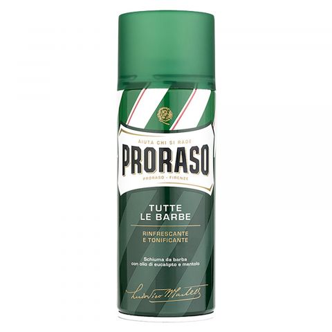 Proraso Scheercreme Mousse Groen