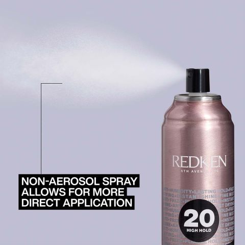 Redken - Hairsprays - Pure Force 20 - Haarspray voor Langdurige Stevigheid - 250 ml