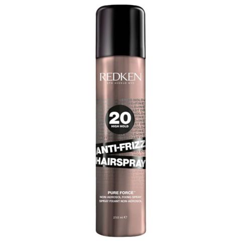 Redken - Hairsprays - Pure Force 20 - Haarspray voor Langdurige Stevigheid - 250 ml