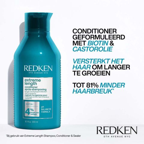 Redken - Extreme Length - Conditioner voor Breekbaar Haar