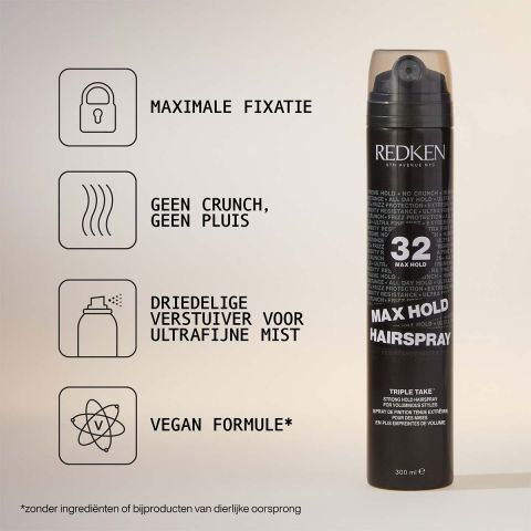 Redken - Hairsprays - Triple Take 32 - Krachtige Haarspray - 300 ml