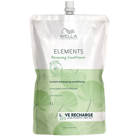 Wella - Elements - Renewing Conditioner - Navulling - 1000 ml