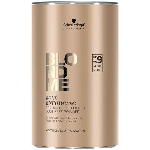 Schwarzkopf - Blond Me - Bond Enforcing - Premium Lightener 9+ Dust Free Powder - 450 gr